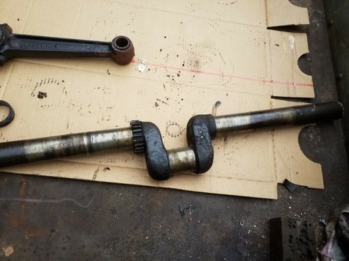 Lister crankshaft and - lister, l
