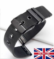 Black Mesh Classic Milanese