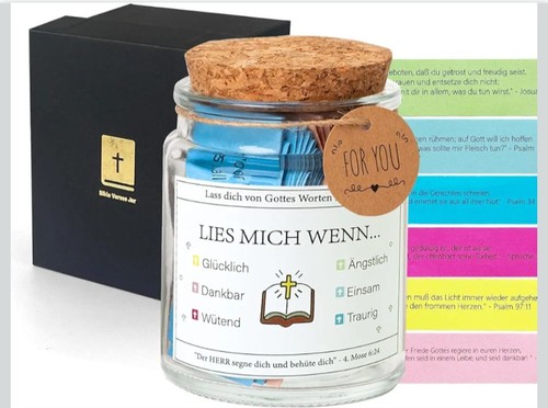 Bible verses jar pieces - jar, 90