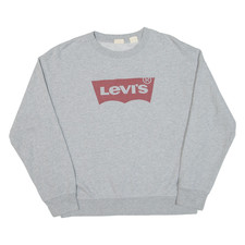 LEVI'S Womens Sweatshirt Grey