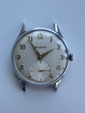 Rare Vintage Helvetia Manual Wind Men’s Watch - Caliber H64 Movement
