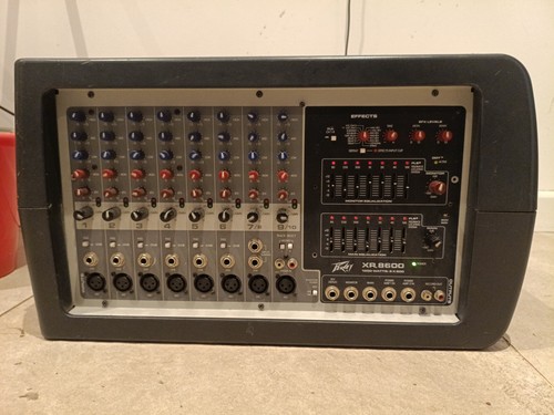 Peavey xr8600 mixer - mixer, amplifier