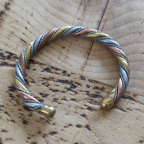 Twisted tri colour rope - tri-colour,