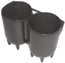 (CONTACT US FOR STOCK) BTS Twin 7 Inch Cylinder Boot for 8, 10 and 12 Litre Stee