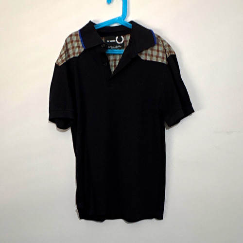 Raf simons black polo shirt - polo,