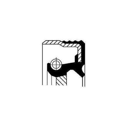 Shaft seal crankshaft - shaft, corteco