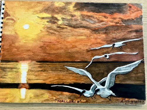 Watercolour album x - album, 21