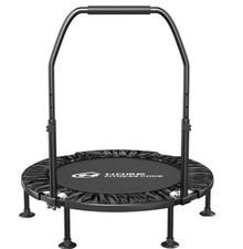 RRP £80 HomeFitnessCode 40” Folding Exercise Trampoline Fitness Cardio UK SELLER
