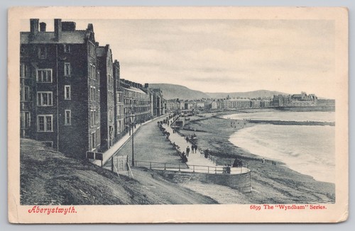 Aberystwyth castle promenade - castle,