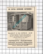 Papworth Industries Papworth Everard Cambridgeshire Andover  - 1938 Small Advert