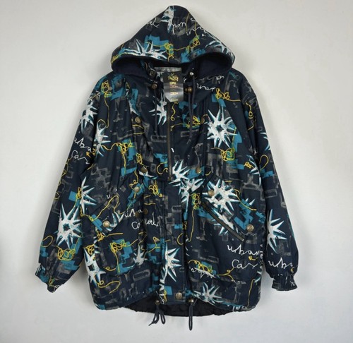Graphic ski jacket - jacket, 00s