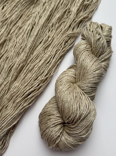 Natural flax linen viscose