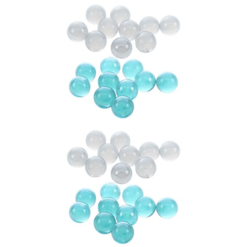 Pcs marbles 16mm glass - 40,