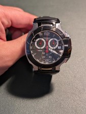 Tissot T-Race Men's Black Chronograph with Timpsons lifetime battery guarantee