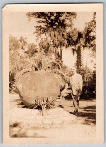 Vtg snapshot smiling man - vtg,