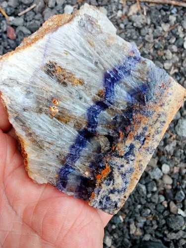 Blue john fluorite - john,