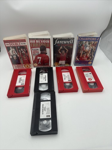 Manchester united football vhs - manchester,