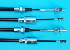 2 x Long Life 1320mm Trailer Brake Cable for Knott on Brian James & Bateson