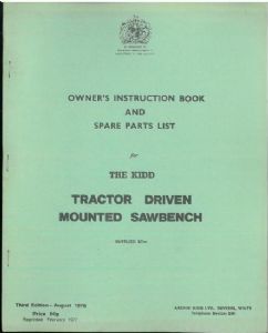 Kidd mki mkii tractor - kidd,