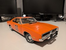 1/18 General Lee Dodge Charger ERTL Dukes Of Hazzard Unboxed