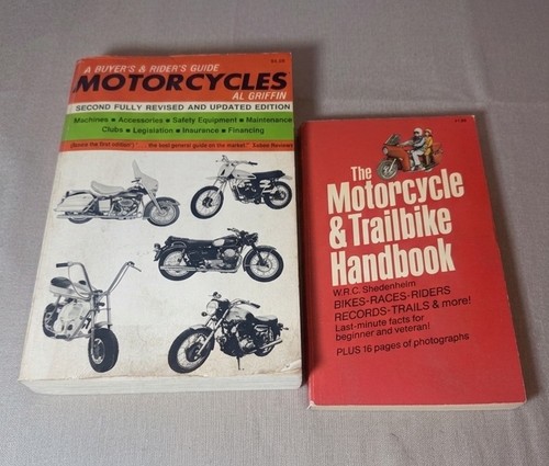 Vintage motorcycle trailbike - motorcycle,
