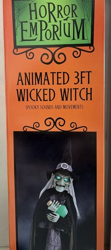 3ft animated witch halloween - 3ft,