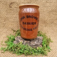 Antique stoneware dairy - stoneware,