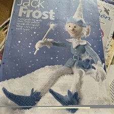 KNITTING PATTERN Alan Dart Jack Frost Christmas elf toys decoration 17”
