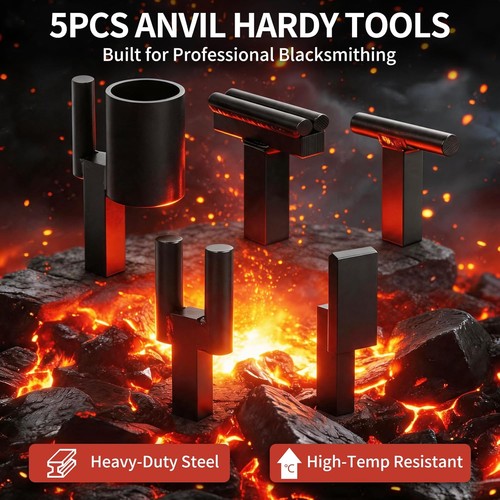 Inch blacksmith anvil hardy - inch,