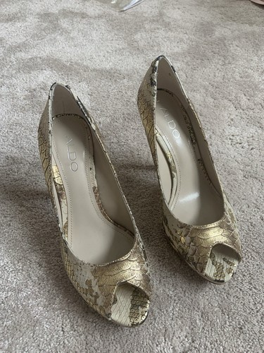 Aldo peep toe platform - aldo,