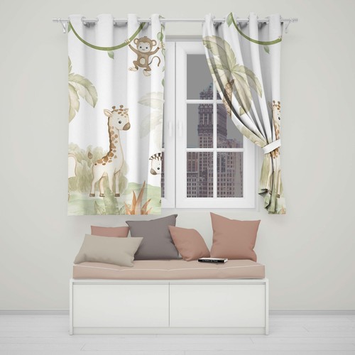 Kids monkey giraffe zebra - monkey,