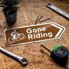 Gone Riding/Cycling Arrow