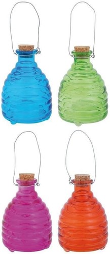 Glass wasp trap - approx, 9