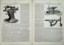 Antique Old Print 1877