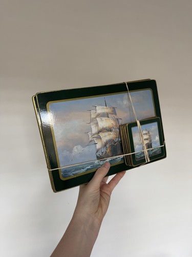 Placemats coasters set - coasters, 6