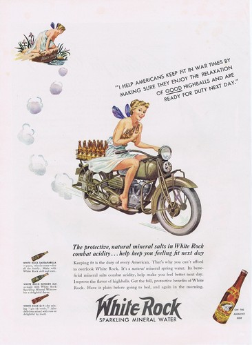 1940s vintage white rock - vintage,