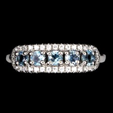 925 Sterling Silver Ring Round