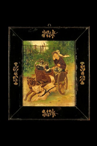 Amazing antique oil painting - amazing,