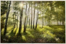 Original oil painting on