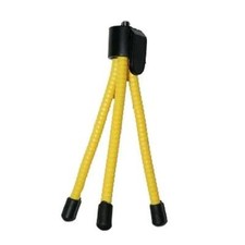 Portable Mini Flexible Tripod Stand Panasonic Olympus Samsung Nikon Benq Yellow