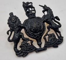 Original British Army General Service Corps Anodised Staybrite Cap Badge