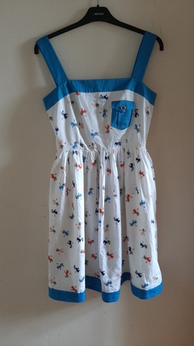 Orla kiely white blue red - white,