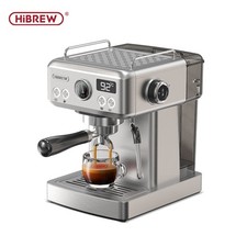 HiBREW H10A Commercial Stainless Steel Semi Automatic Espresso Machine UK