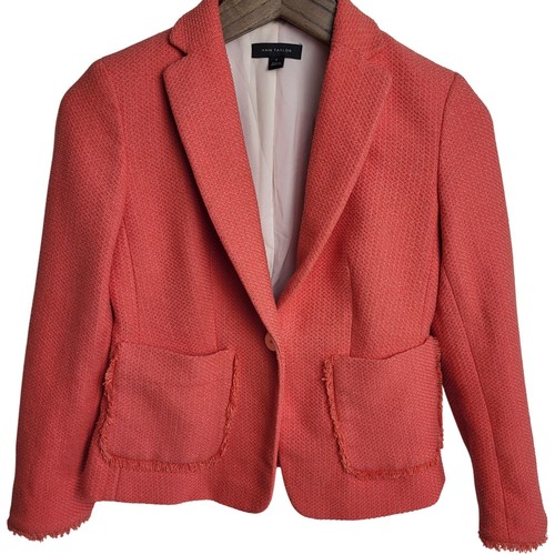 Ann taylor coral tweed - taylor,