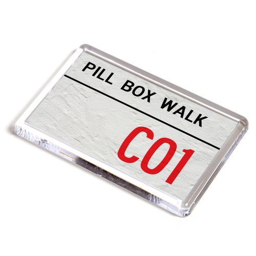 Fridge magnet pill - -,