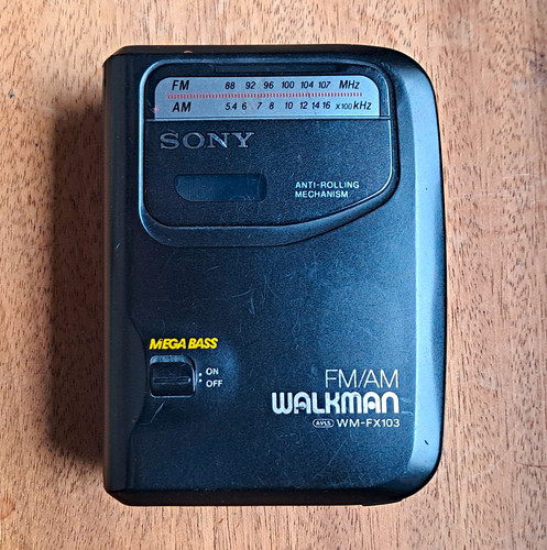 Sony walkman fx103 fm - sony,