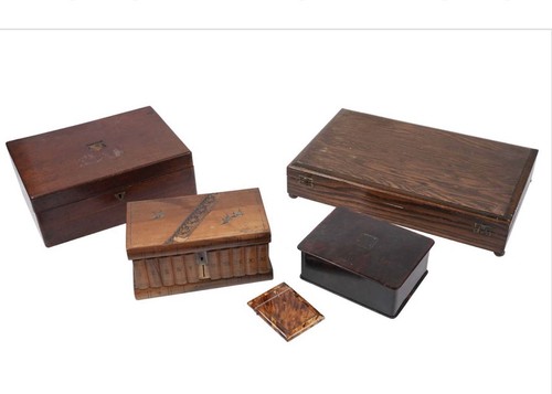 Collection boxes - a, of