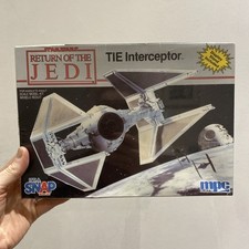MPC 1:51 Star Wars TIE Interceptor Model Kit #8931 Jedi AMT-ERTL *SEALED BAG*