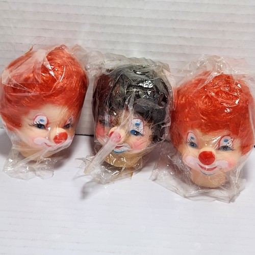 Lot vintage clown - lot, doll