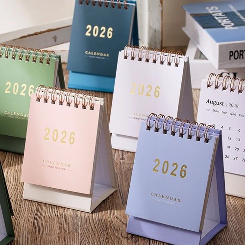 Mini desk calendar - mini, 2026